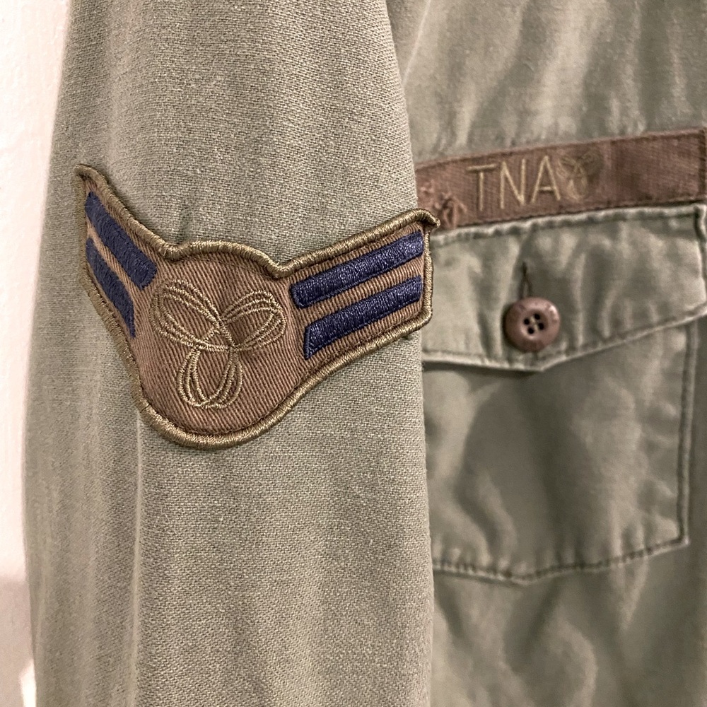 TNA, size xs/s, army green